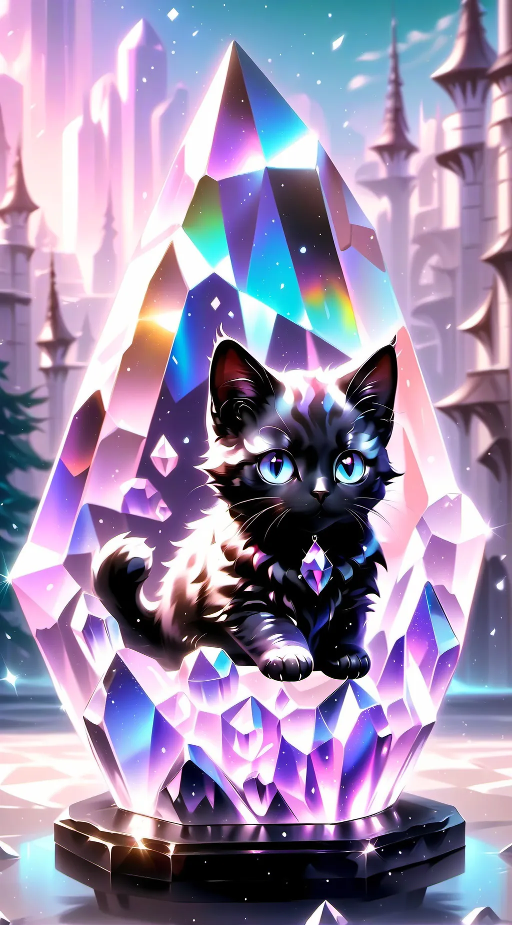 ai character: therapy kitty :D background