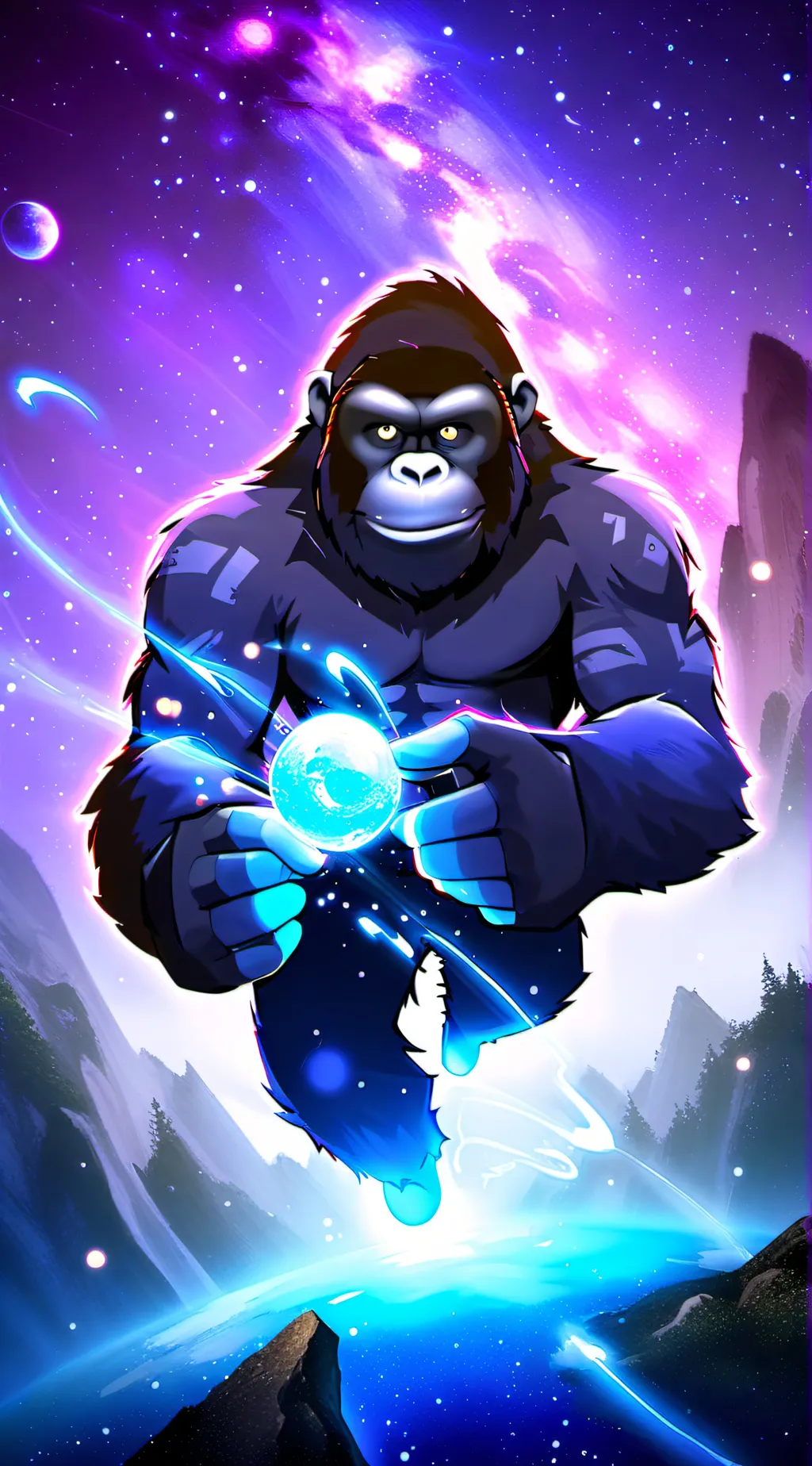 ai character: tag background