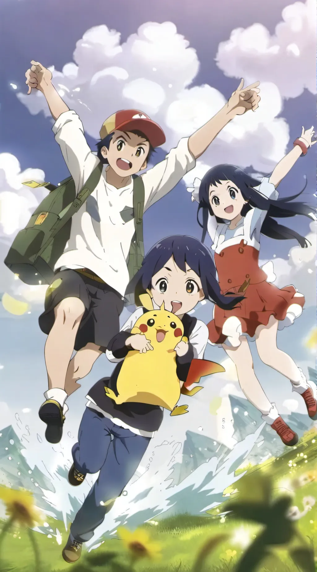 ai character: pokemon horizons background