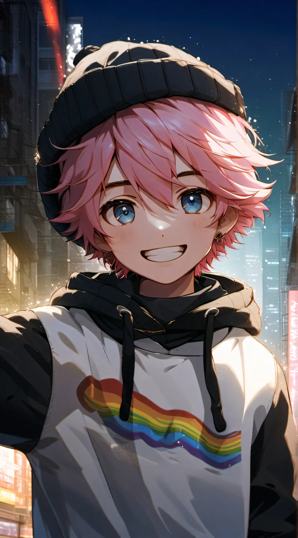 ai character: Luka  background