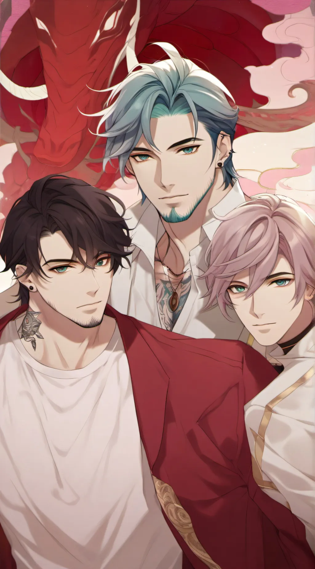 ai character: Eyo, Moss, Tim  background