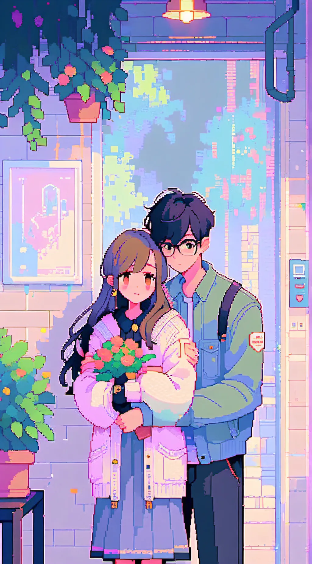 ai character: Jake & Marina background