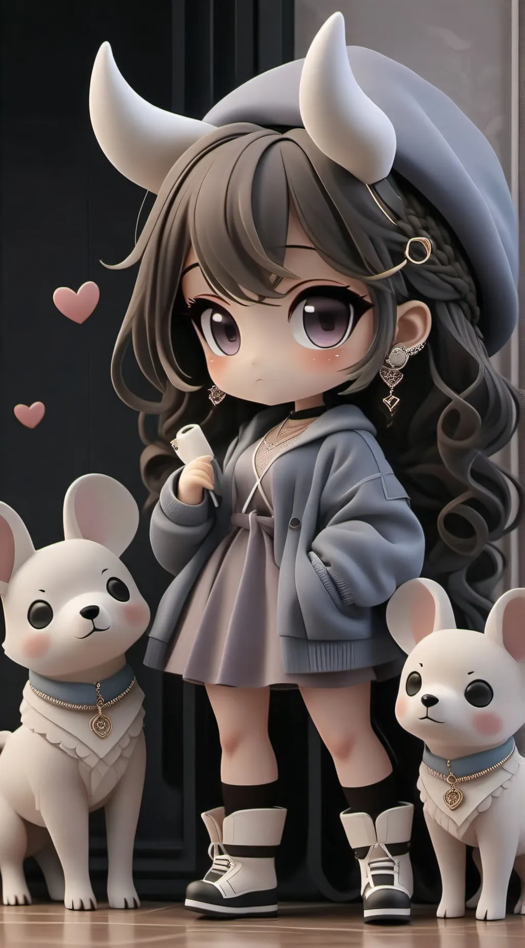 ai character: chip background