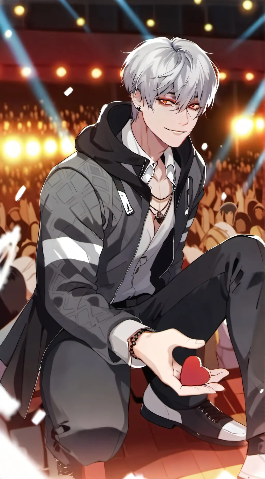 ai character: Max background