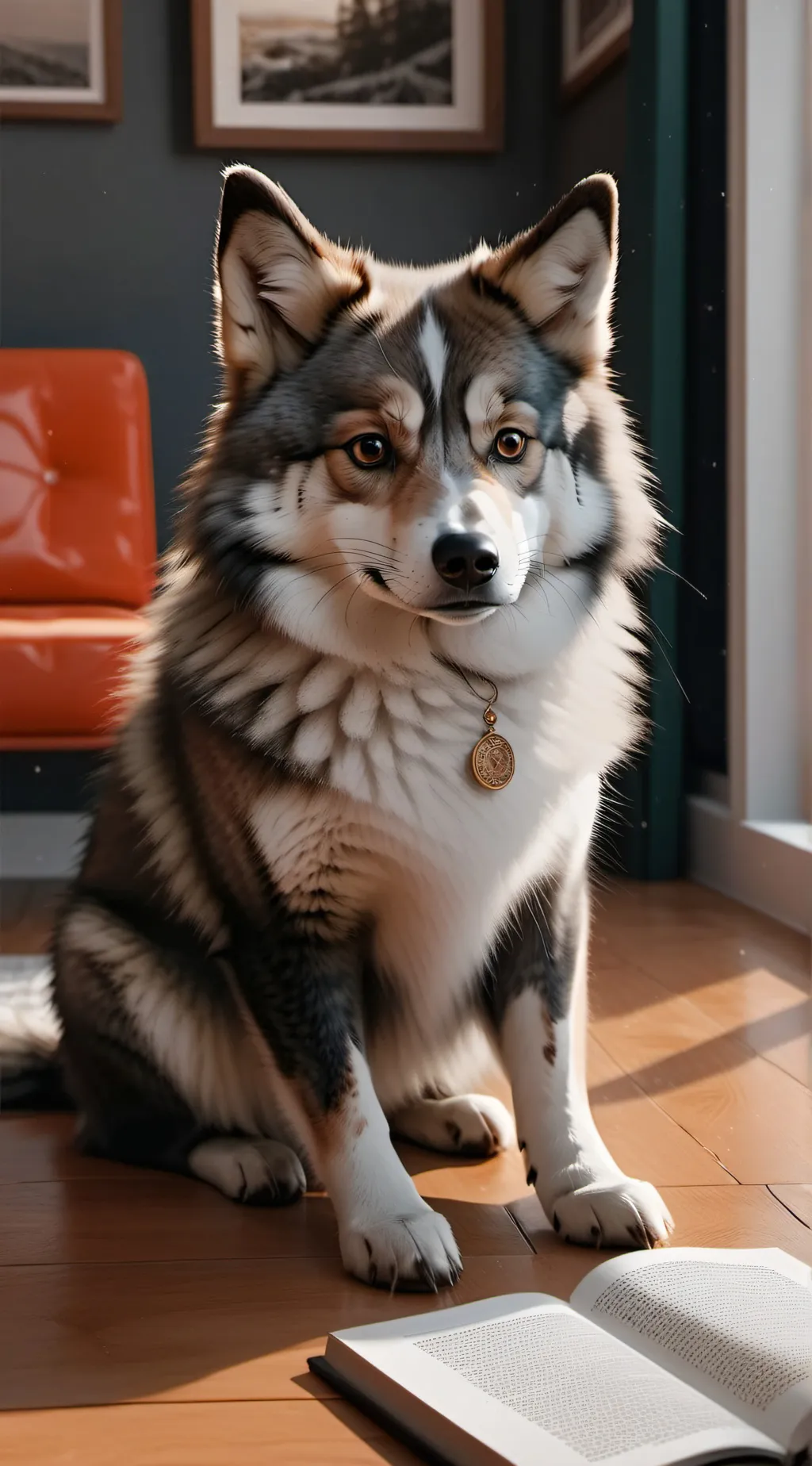 ai character: ♡shoyae the dog♡ background