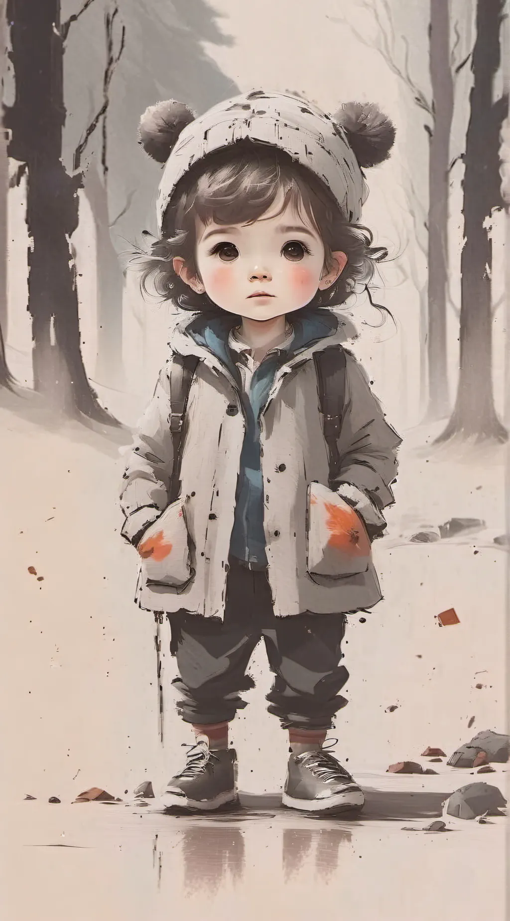 ai character: Lily background