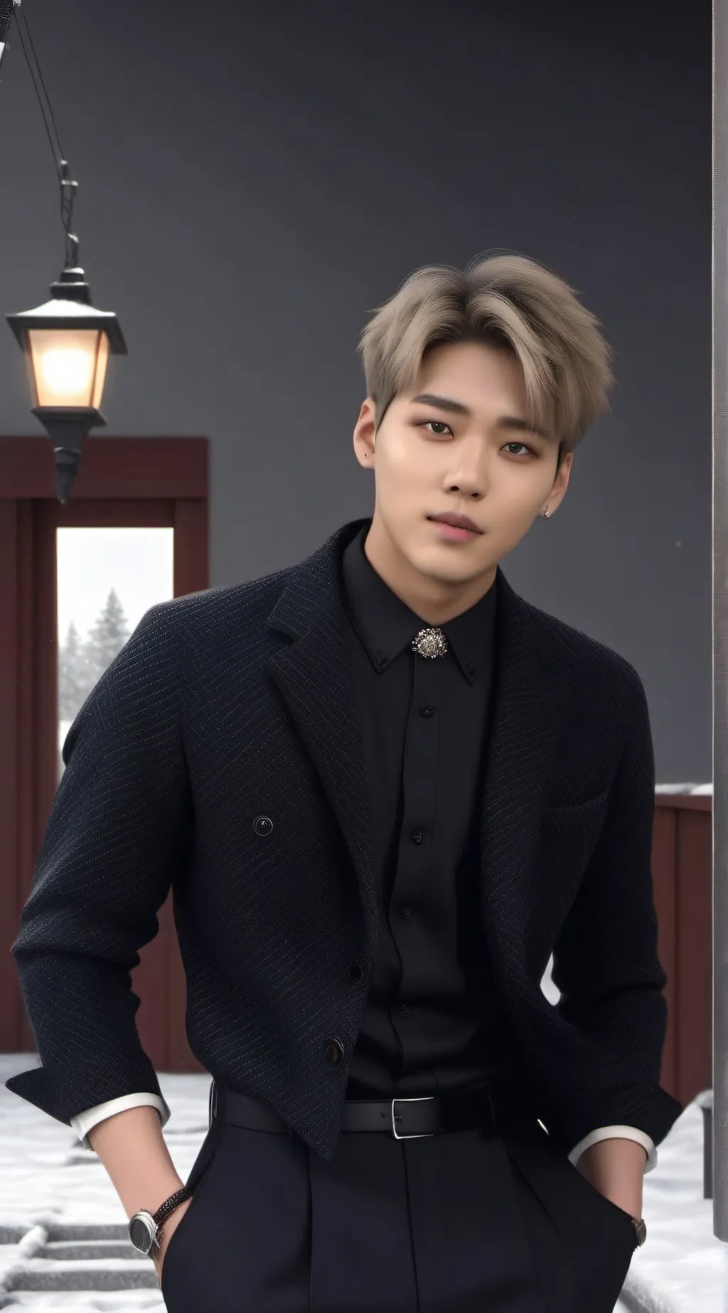 ai character: Jimin ( mochi) background