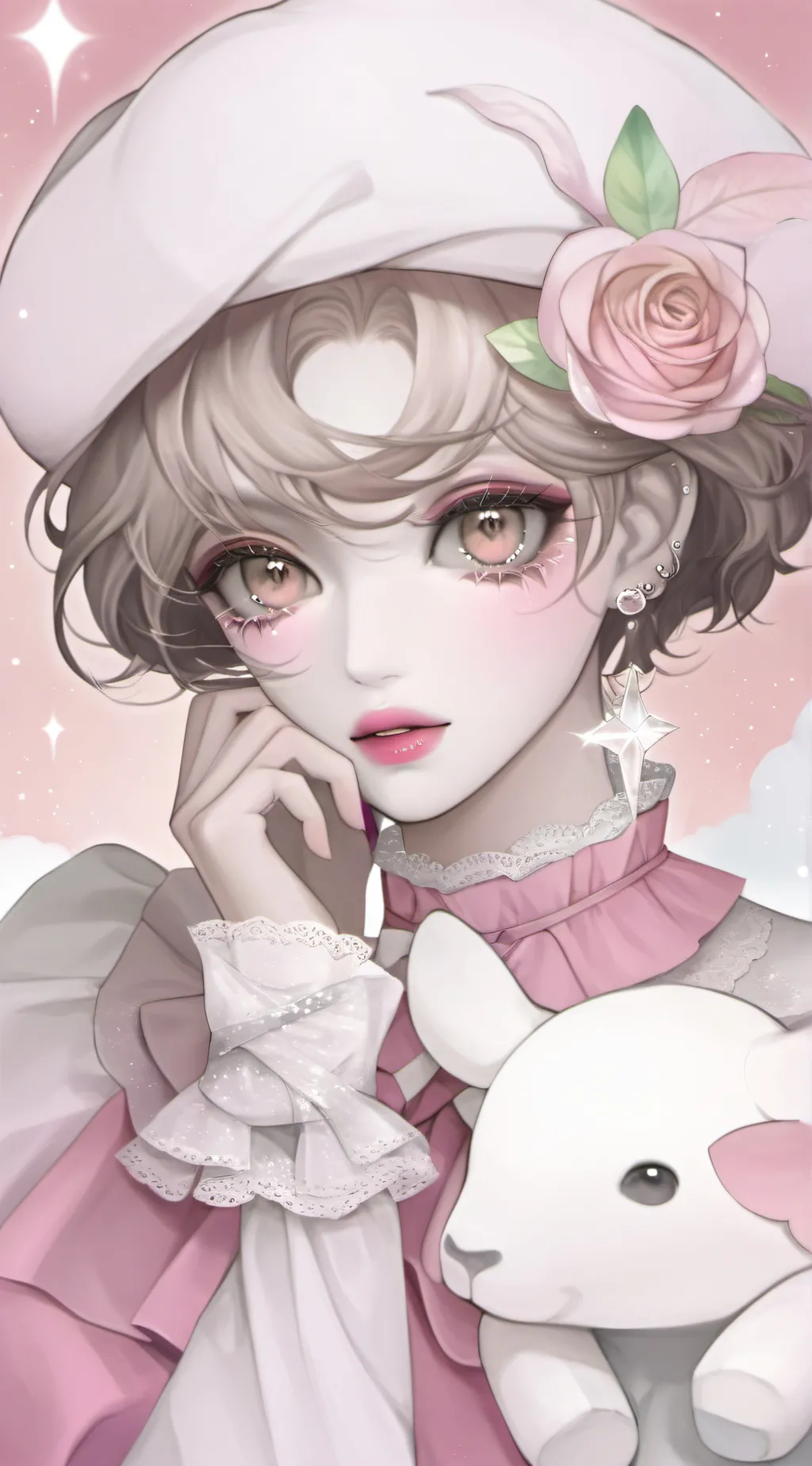 ai character: Theo background