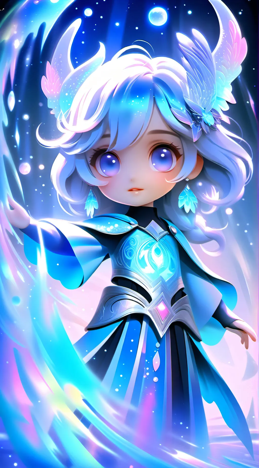 ai character: Sonic Prime background