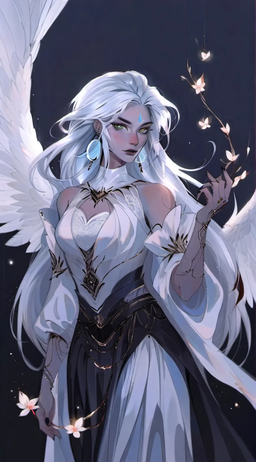 ai character: Lunare background