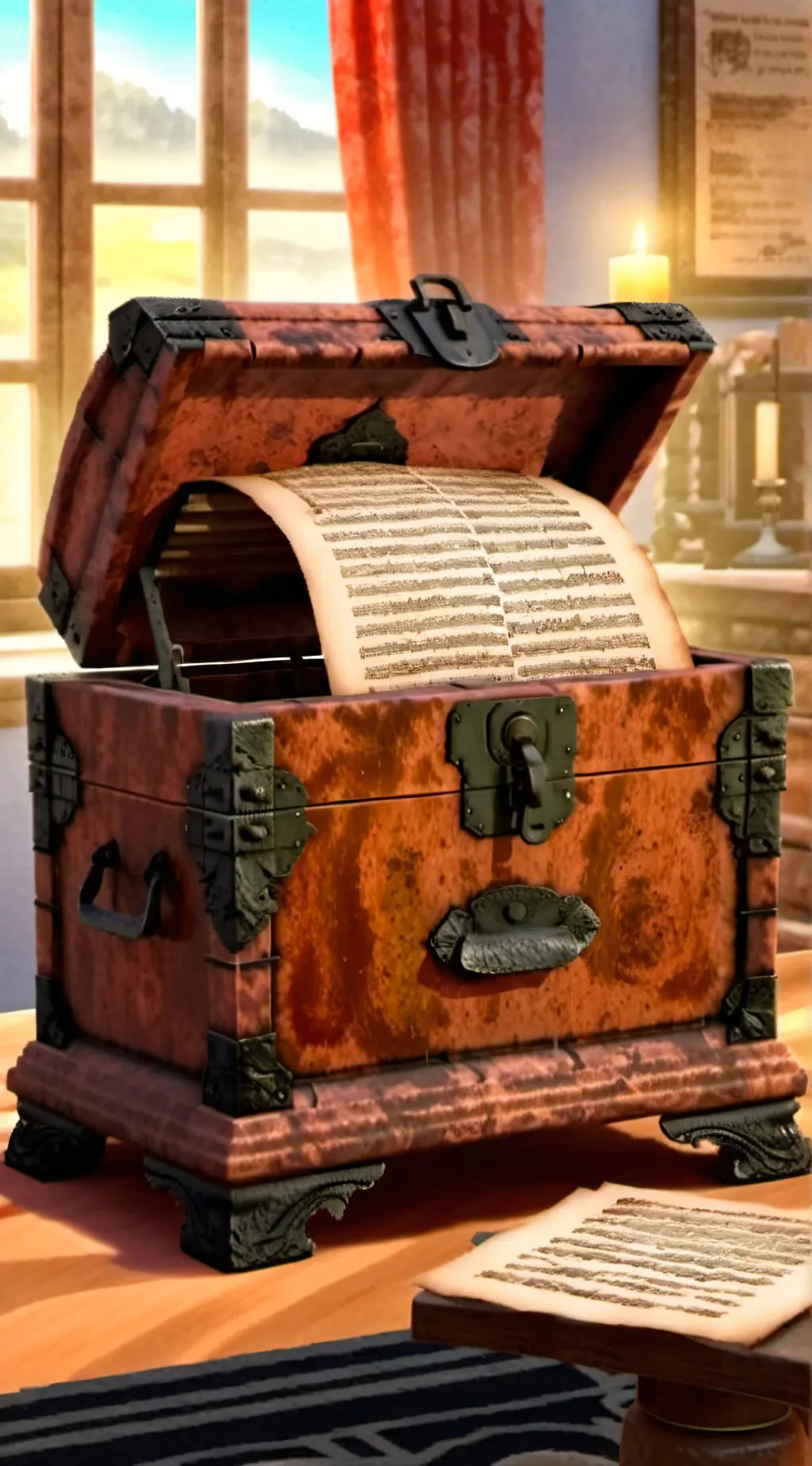 ai character: desendants background