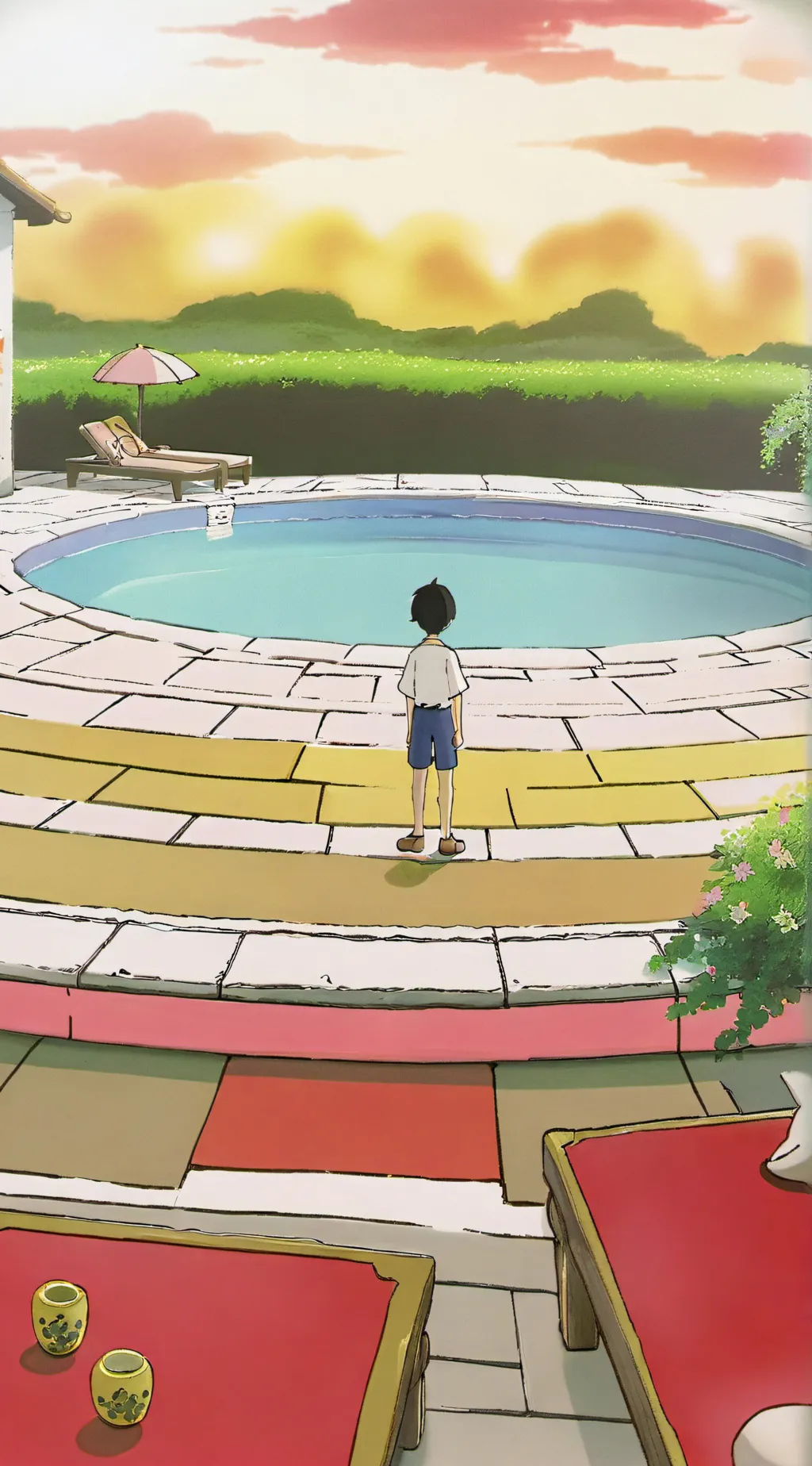 ai character: FPE Pool! background