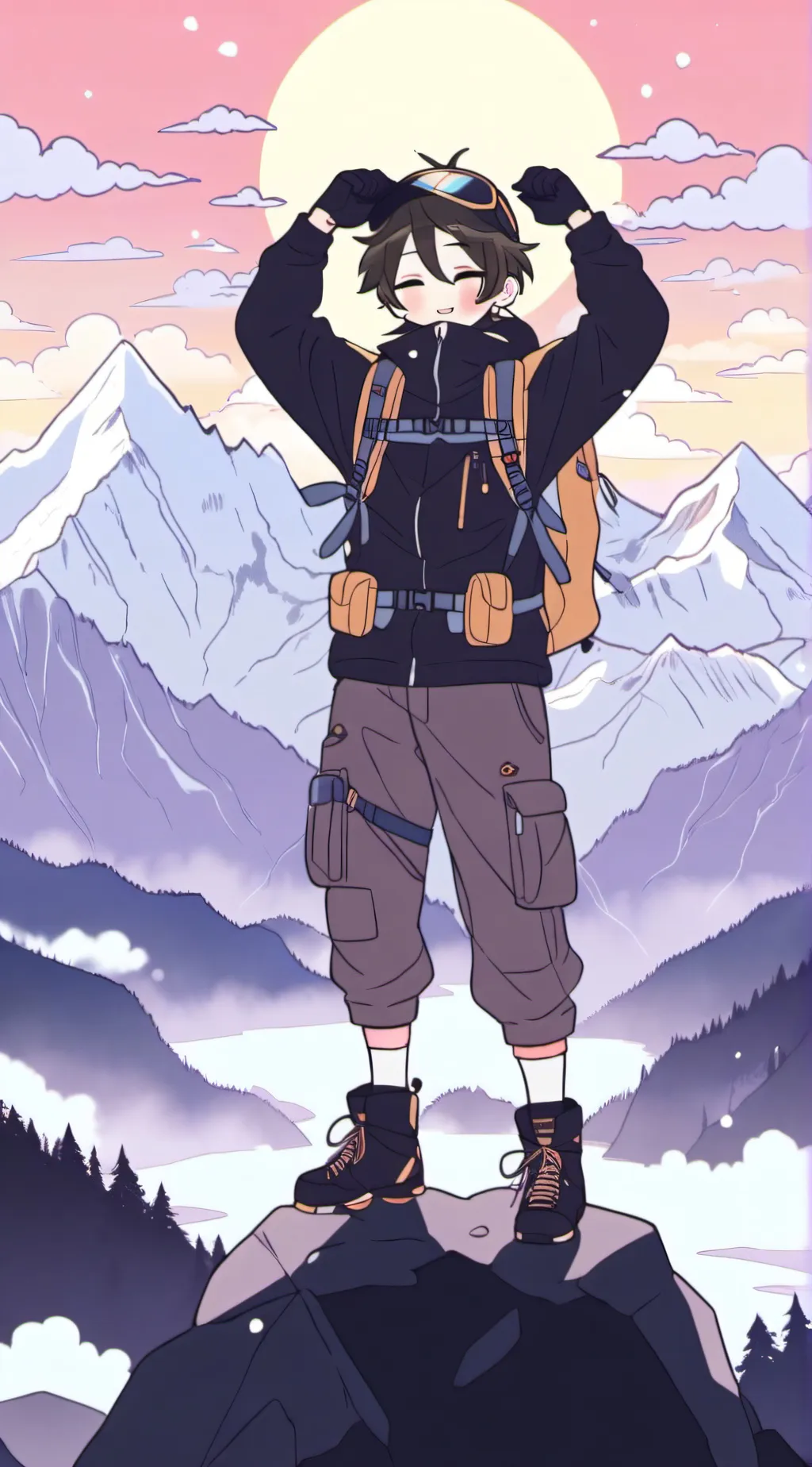 ai character: Leo background