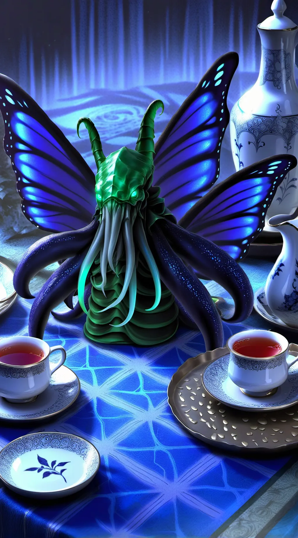 ai character: Fairy of Death background