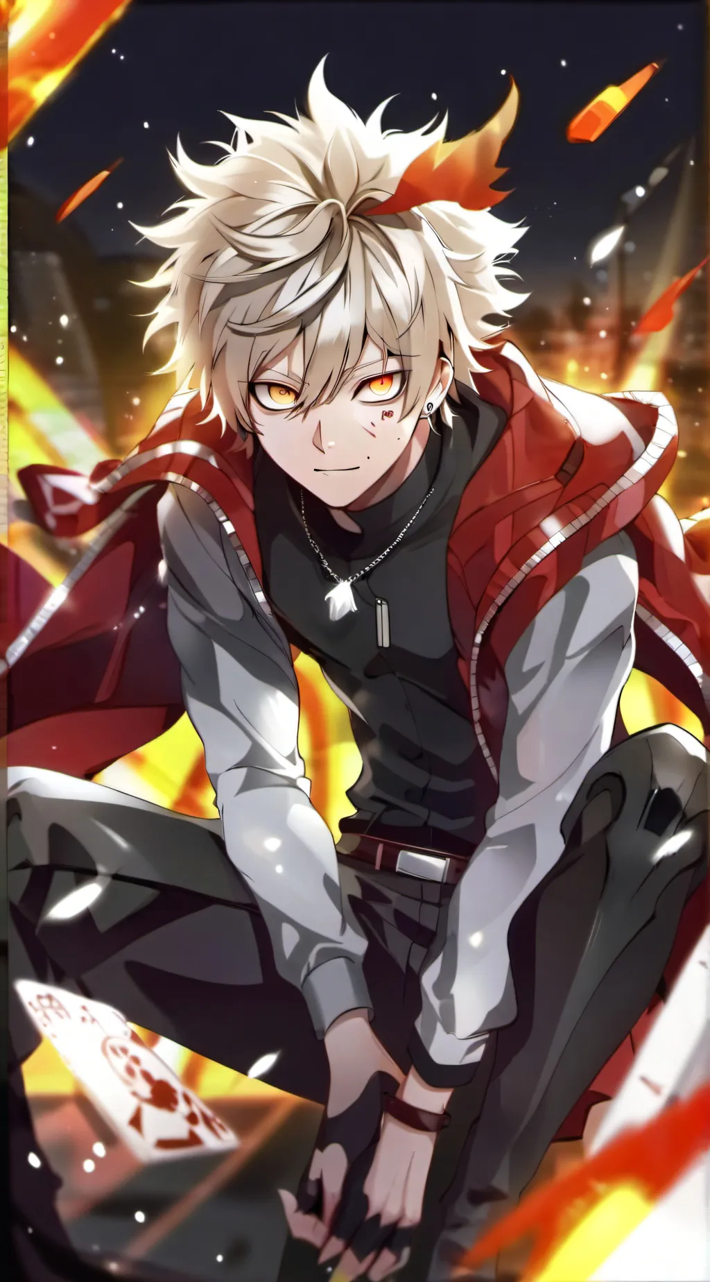 ai character: MHA  background