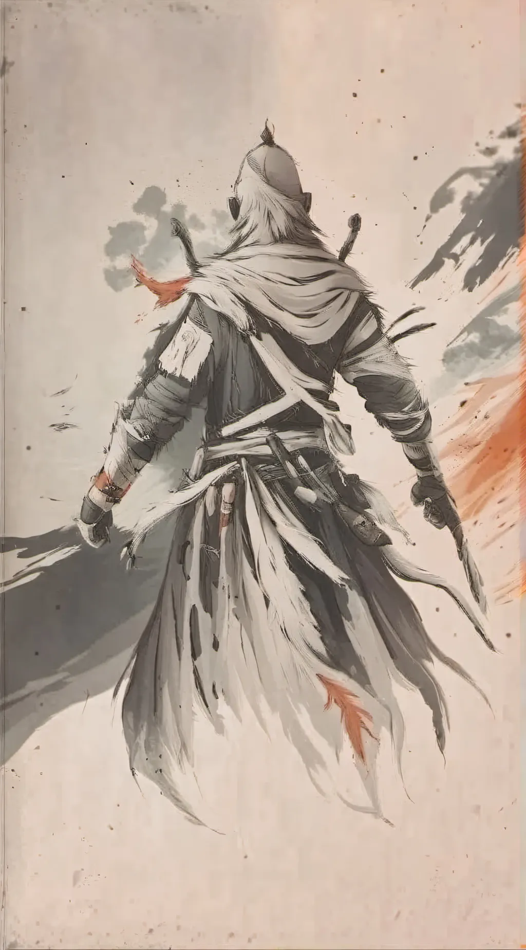 ai character: ninja background