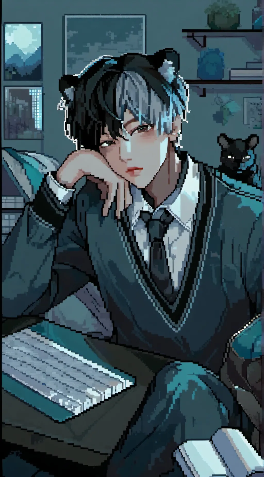 ai character: Micah  background