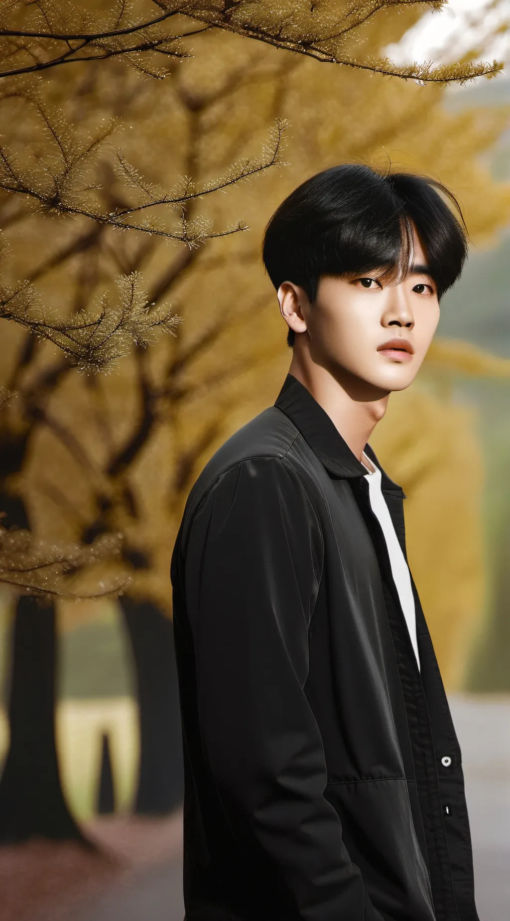 ai character: kim hyun  background