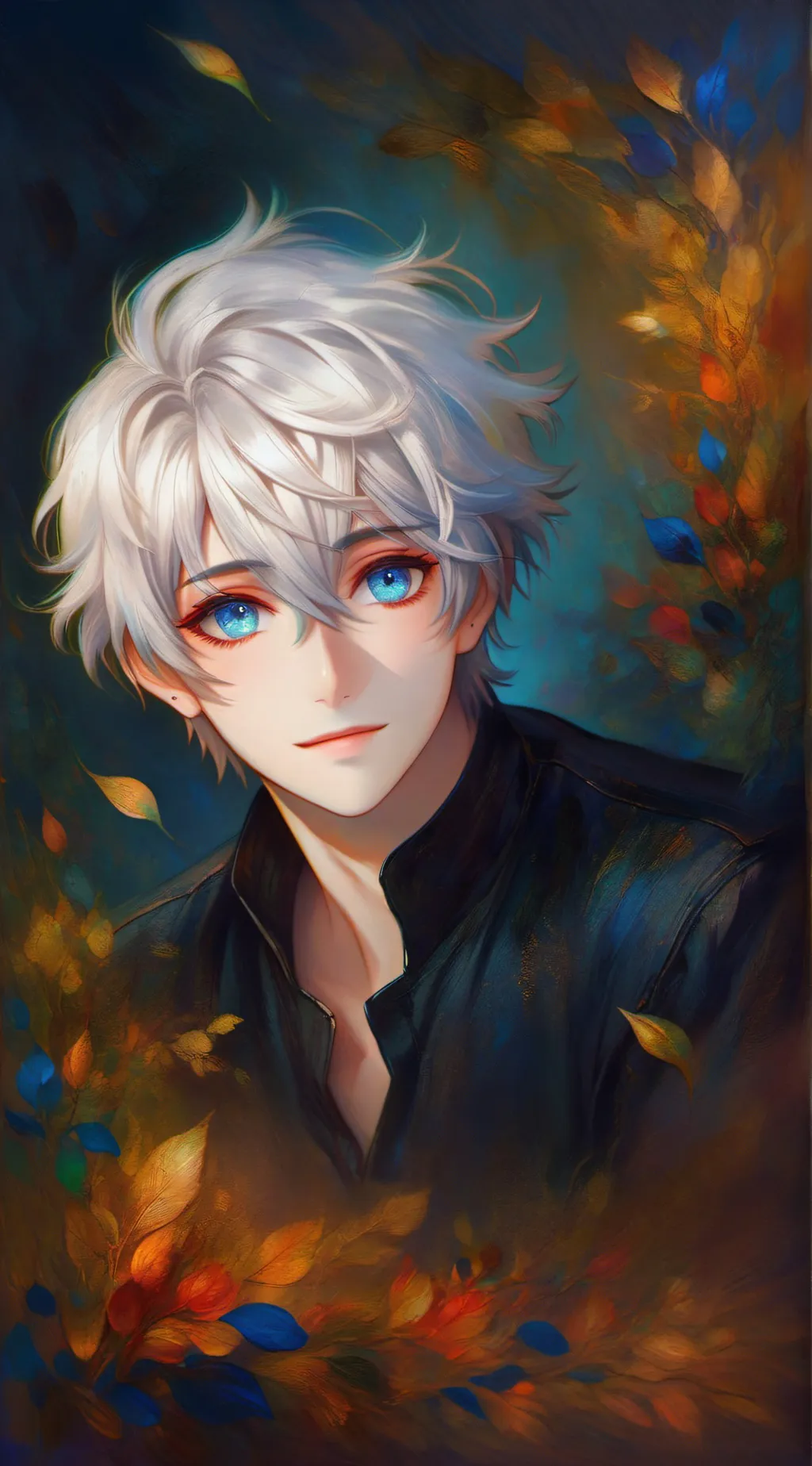 ai character: Painting ¬Roman¬ background