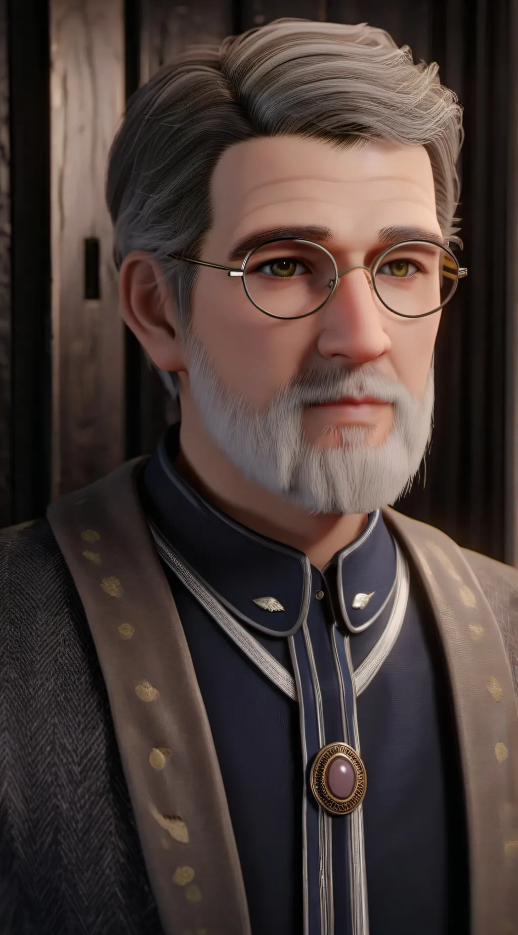 ai character: Grandpa background