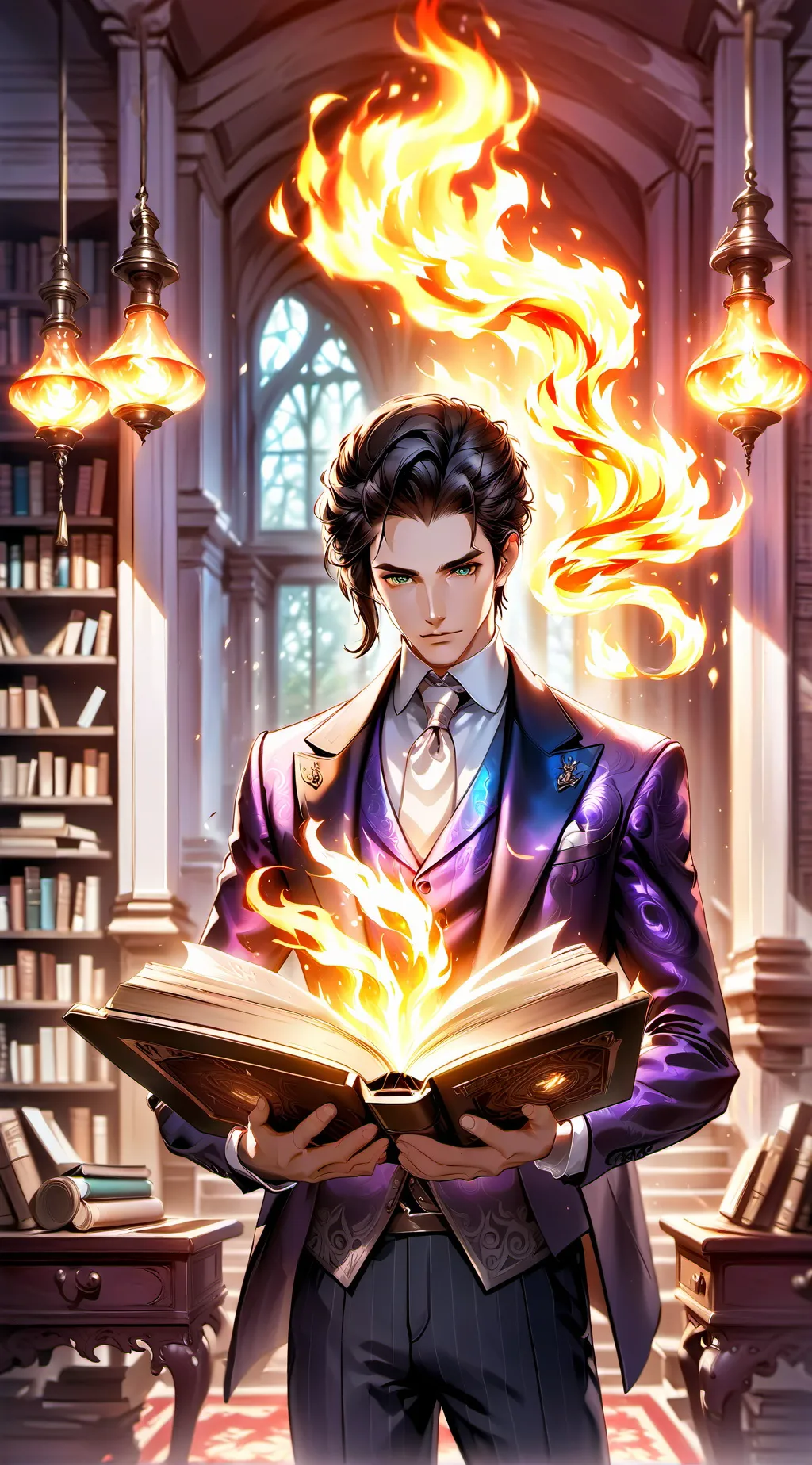 ai character: Gabriel background