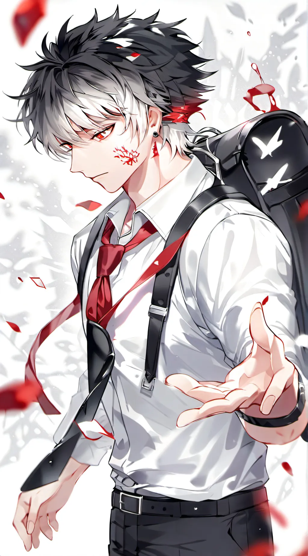 ai character: bakugo background