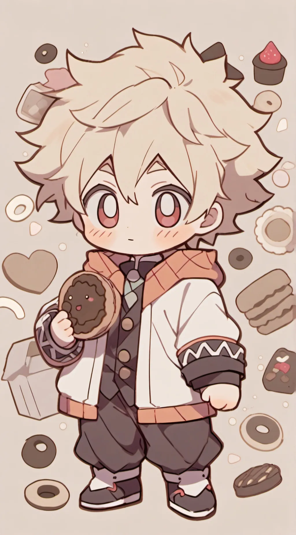ai character: 🍪baby bakugo 🍪 background