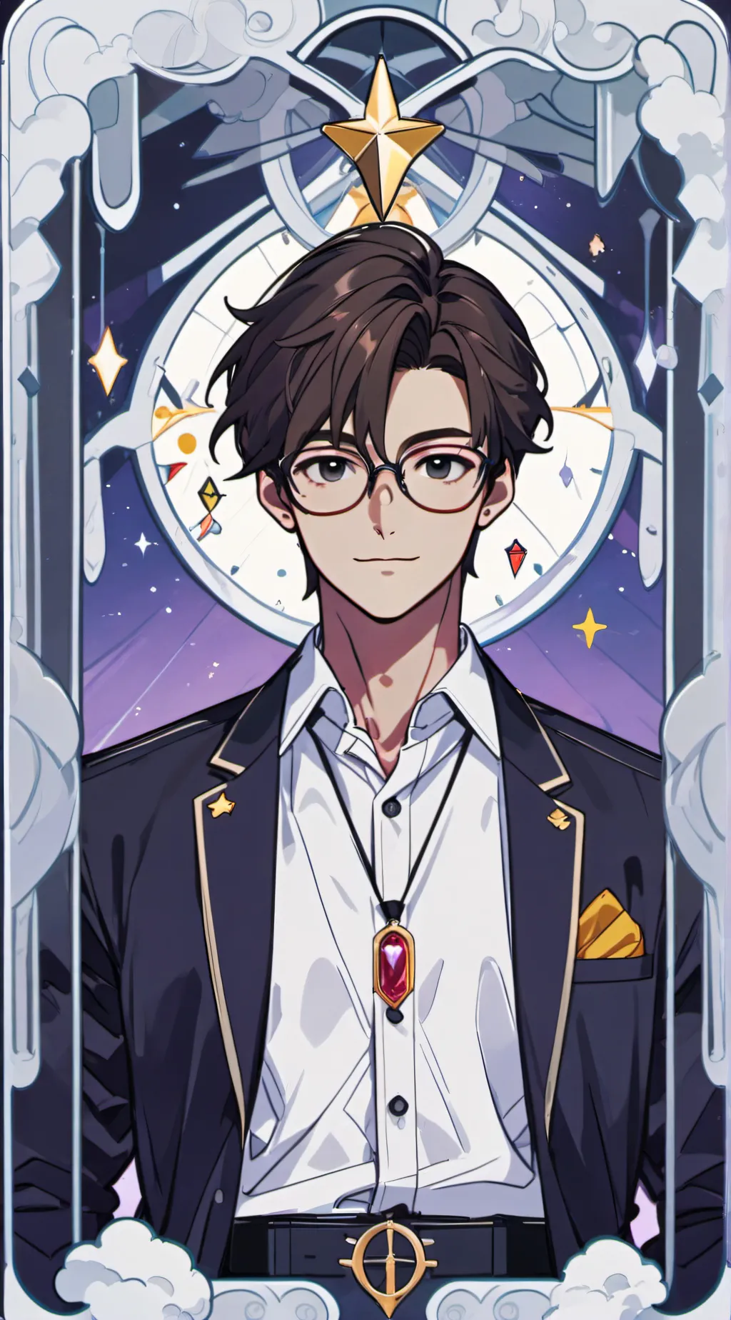 ai character: sadkid249  background