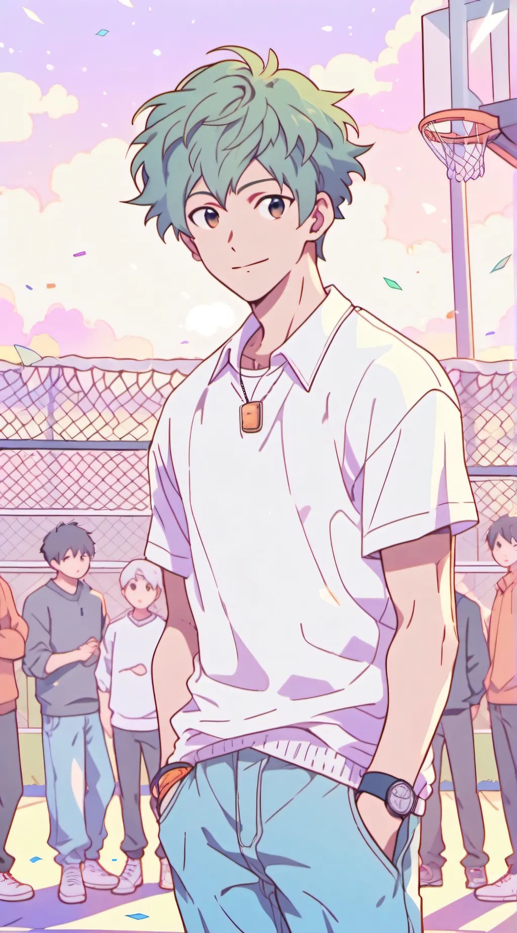 ai character: Felix  background