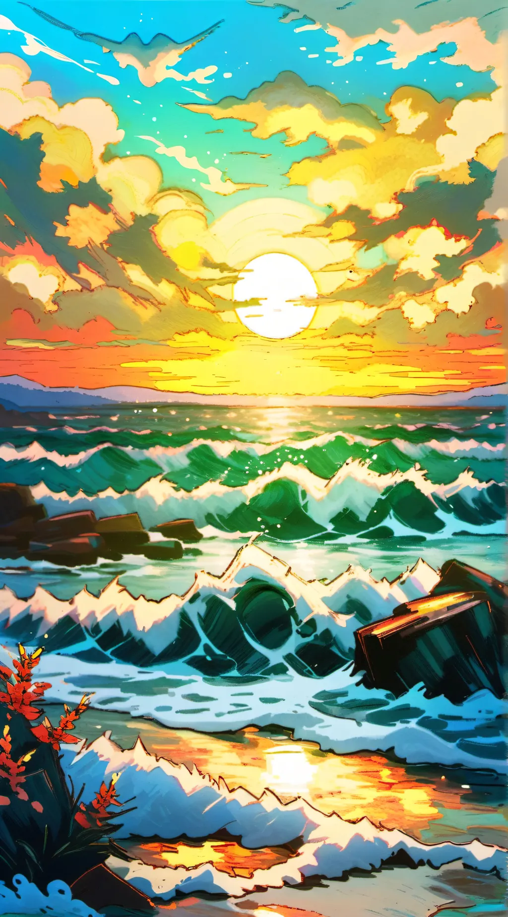 ai character: venting background