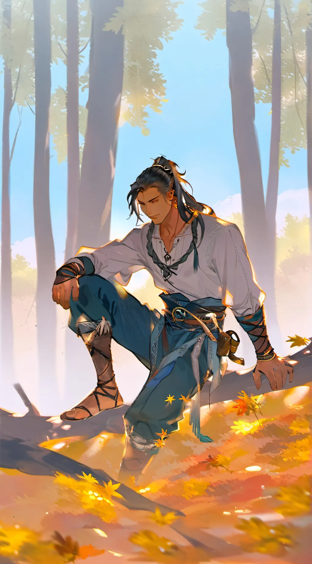 ai character: Kidnapped kid background