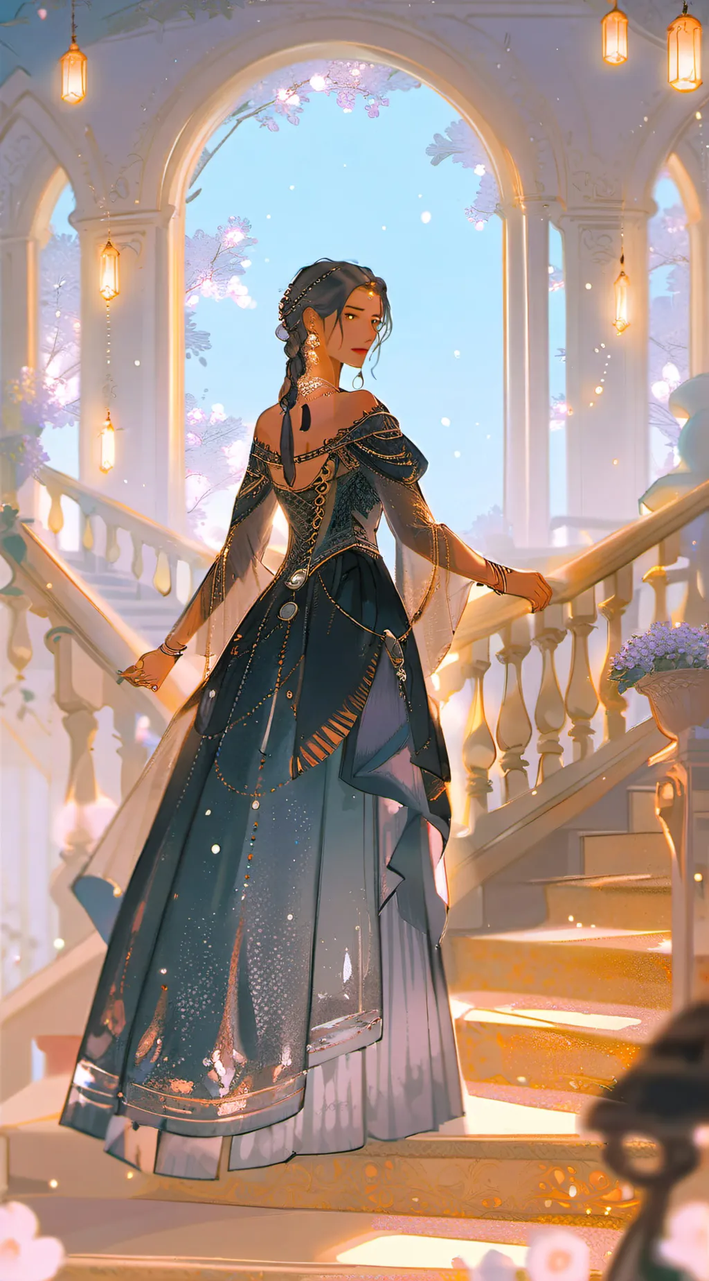 ai character: Adela background