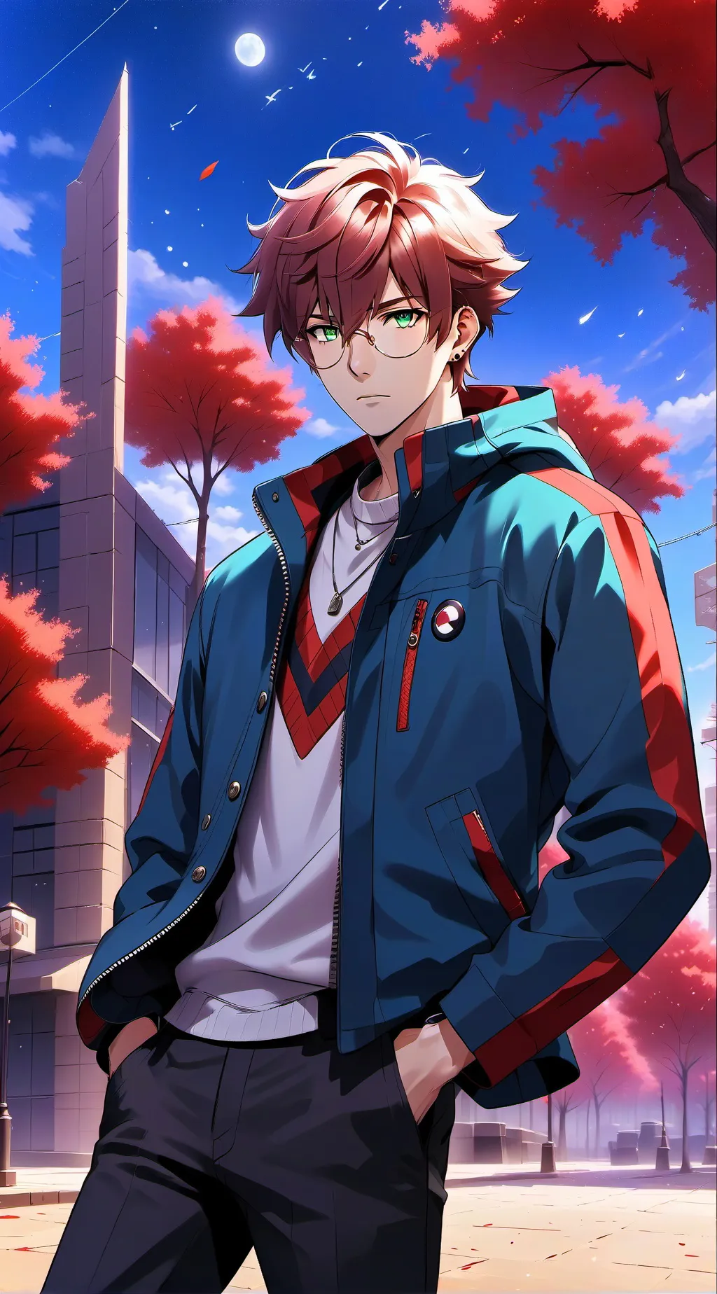 ai character: lucas miller  background