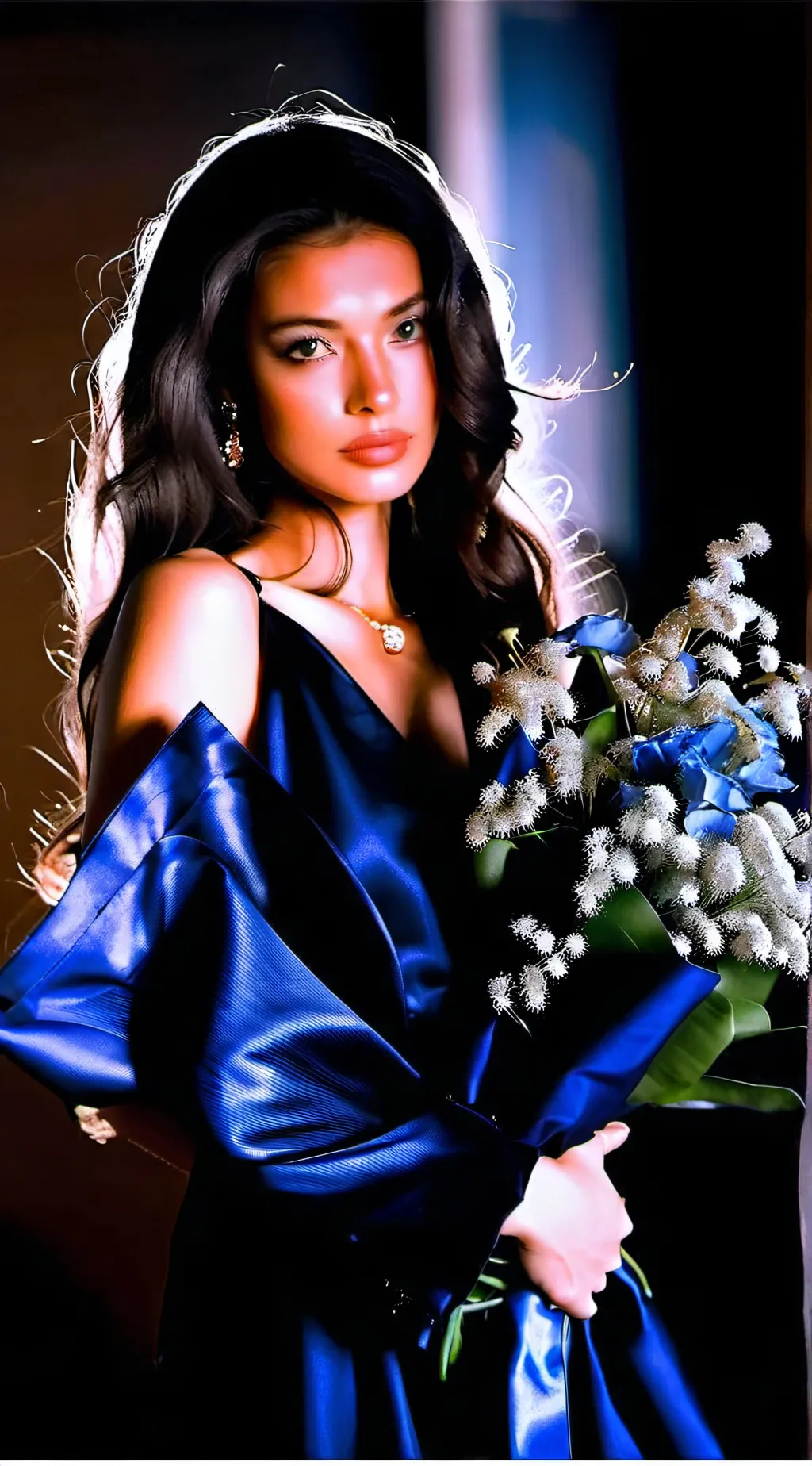 ai character: Malena background