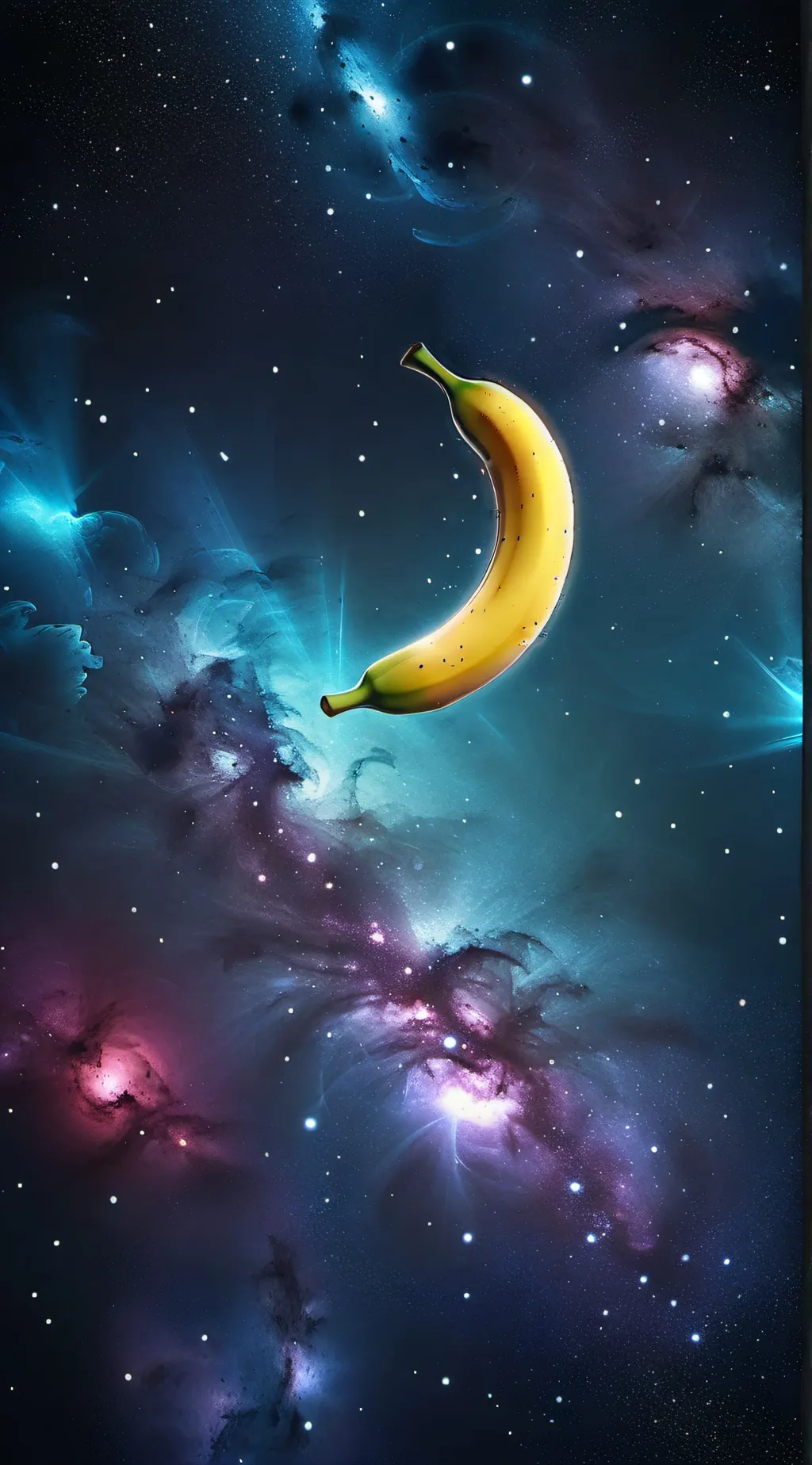 ai character: Banana  background