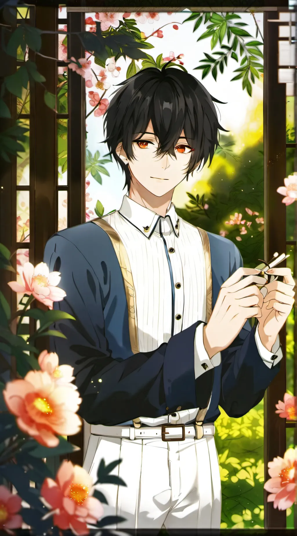 ai character: Jim  background