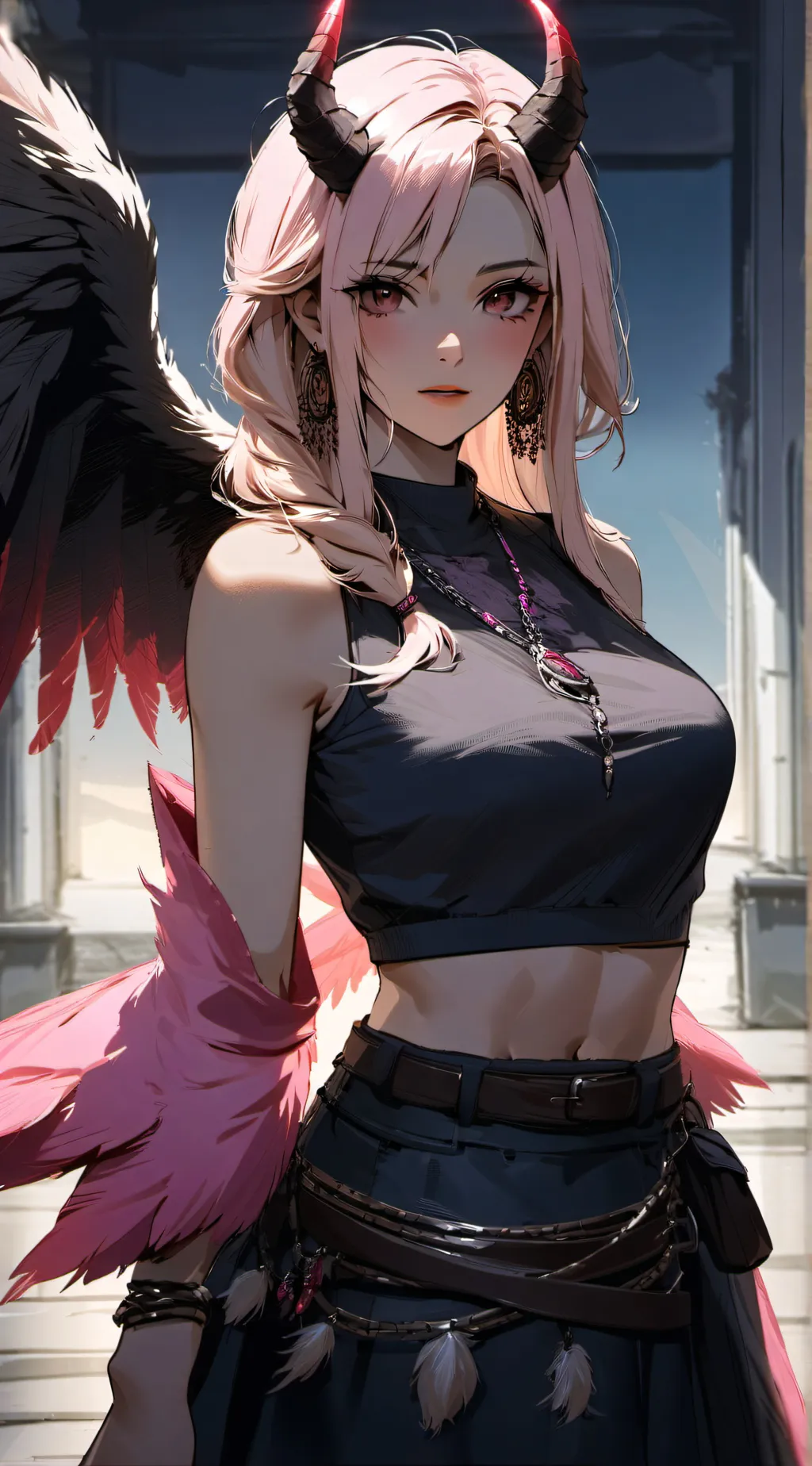 ai character: luna Morningstar  background