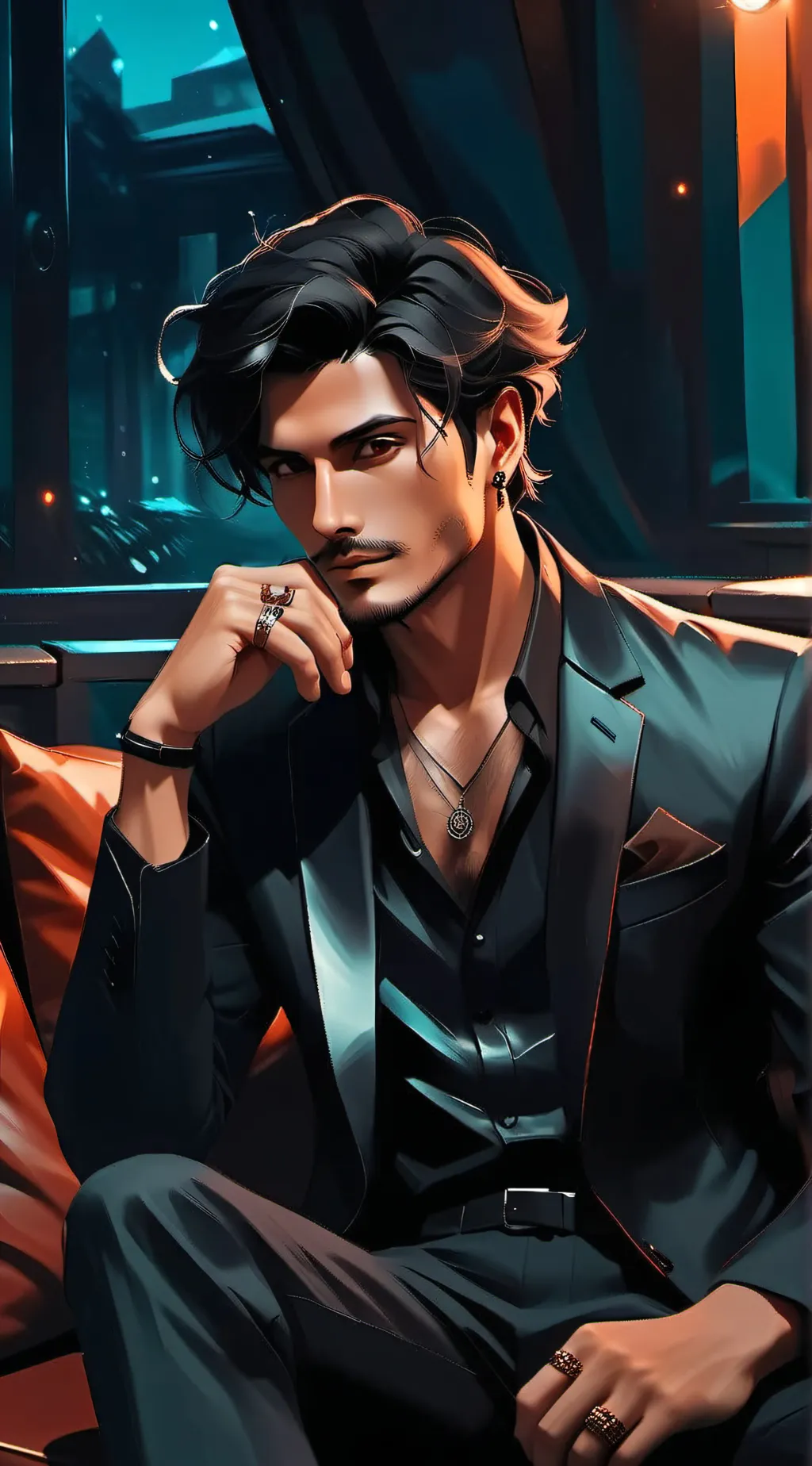 ai character: Tiago background