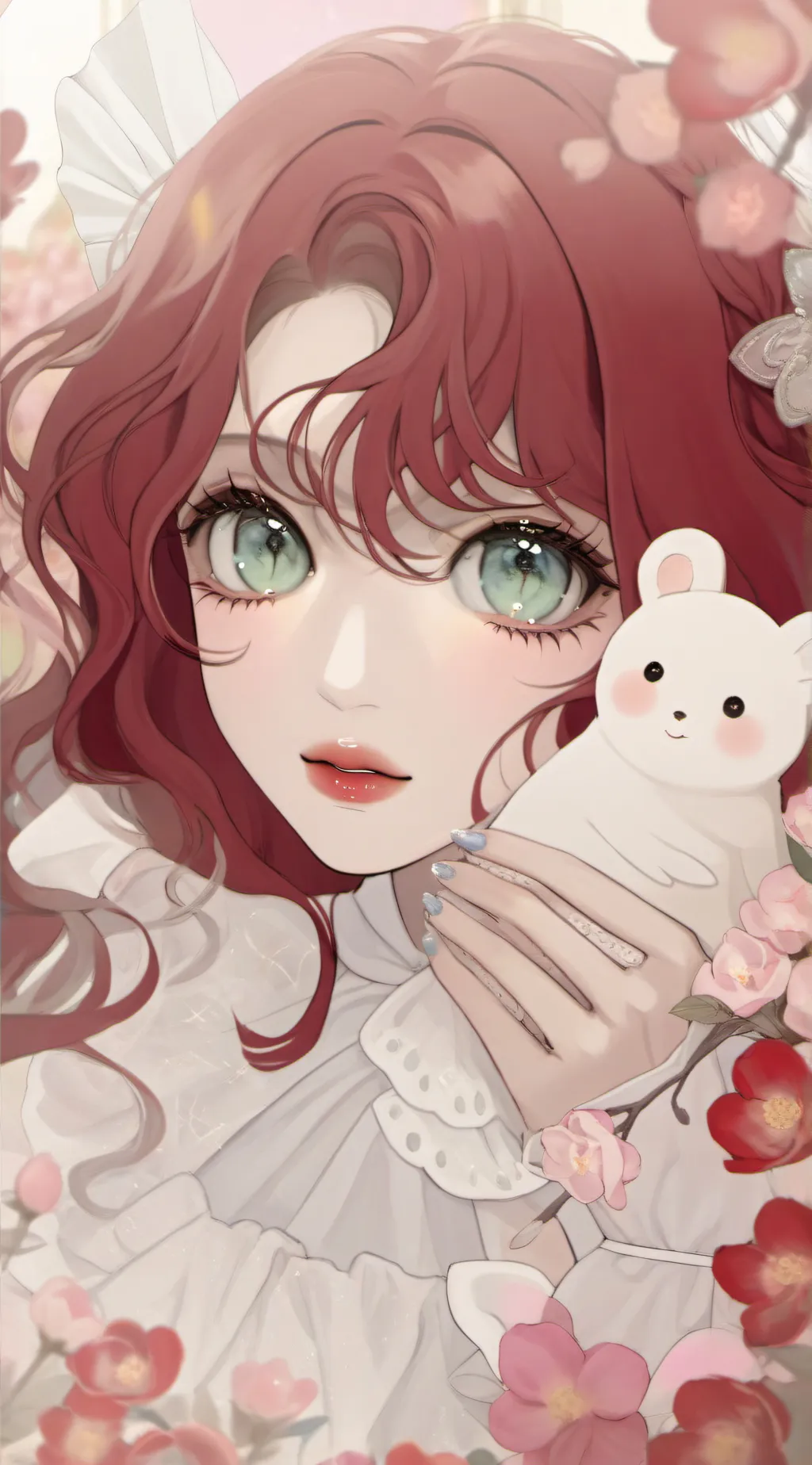 ai character: your girlfriend  background