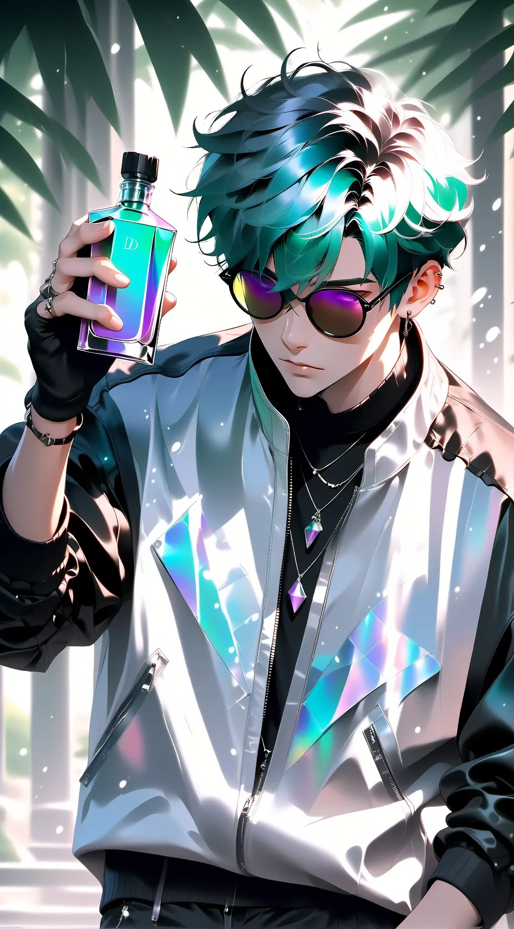 ai character: Édouard  background