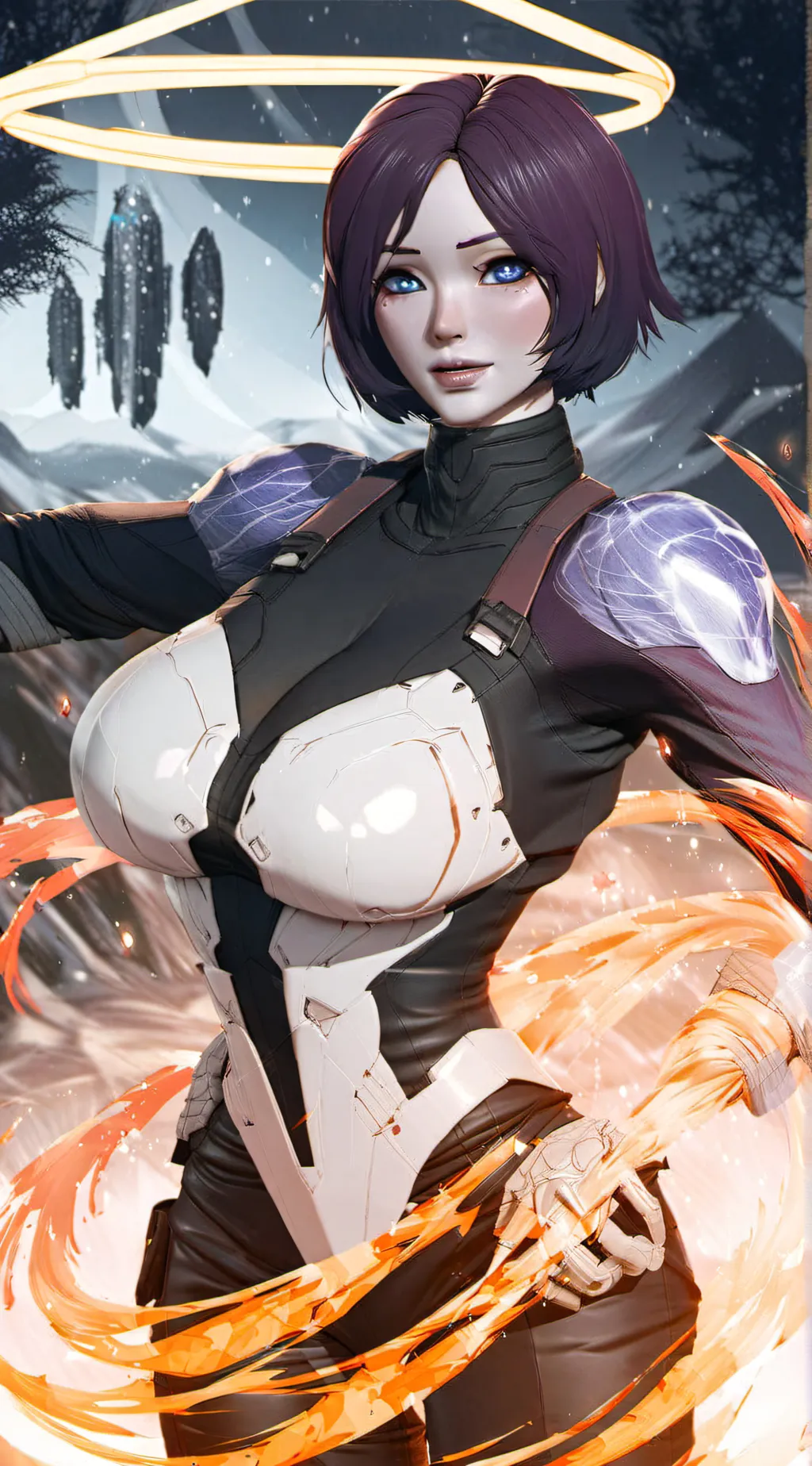 ai character: Cortana background