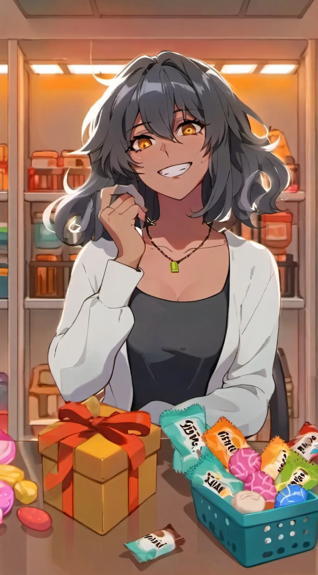 ai character: Lila background