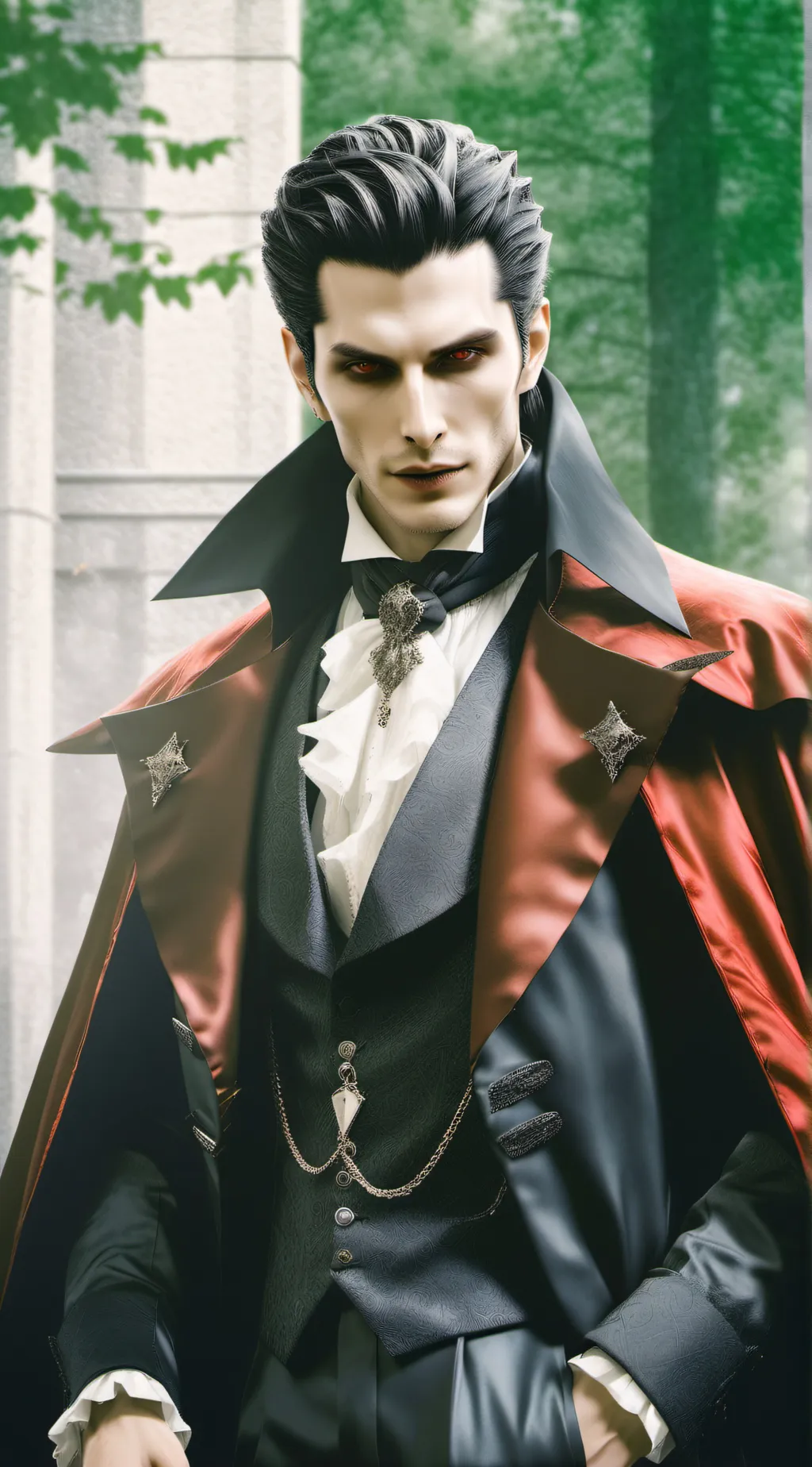 ai character: vampires + hh!? background