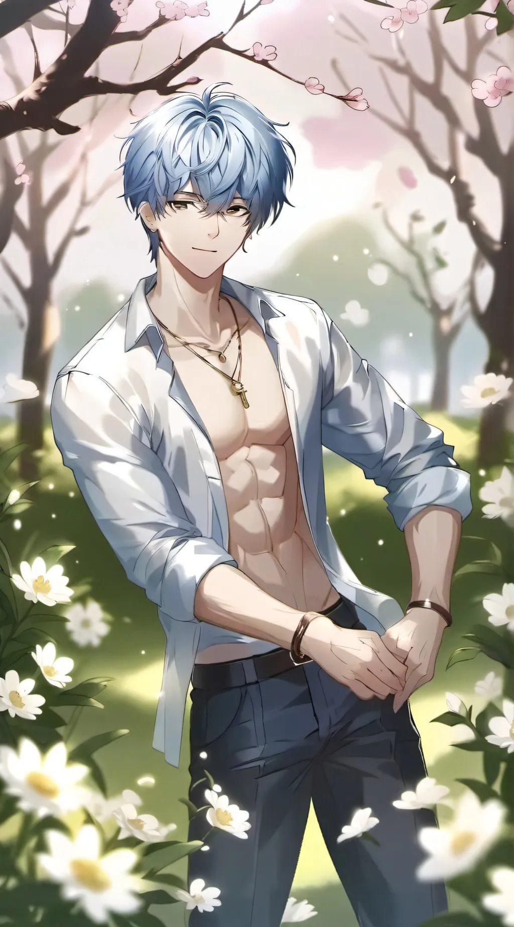 ai character: bakugo background