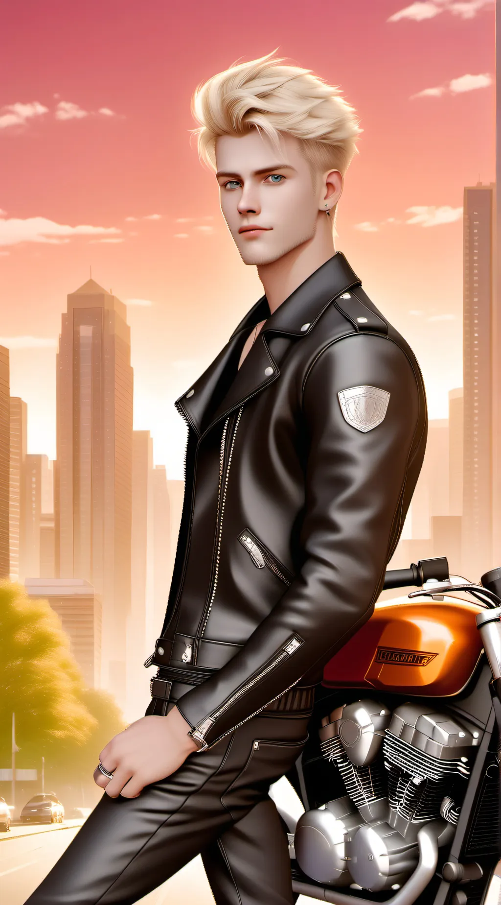 ai character: Luke Castello background