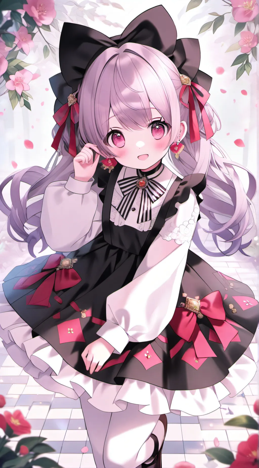 ai character: sunny D background