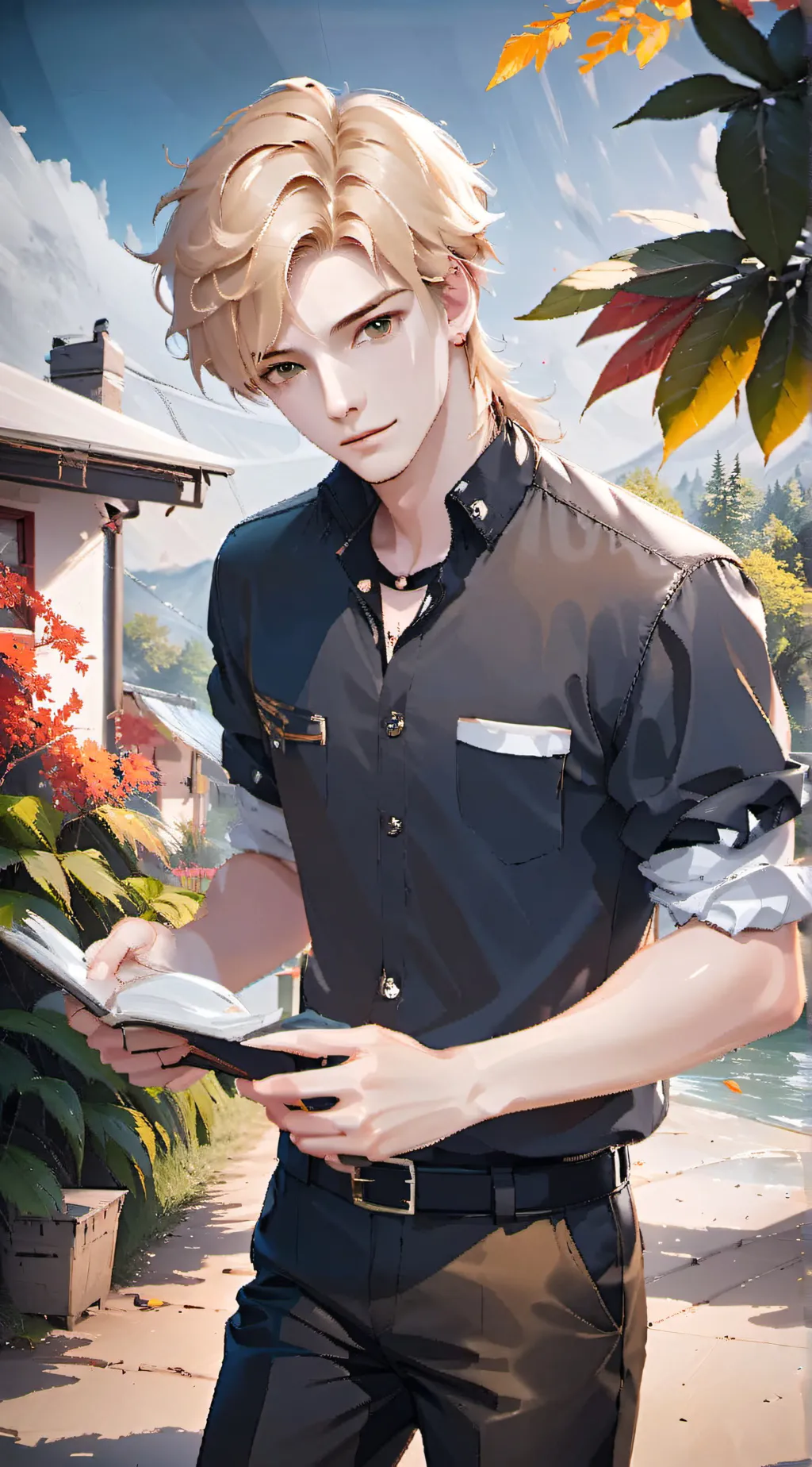 ai character: Wes Bennett  background