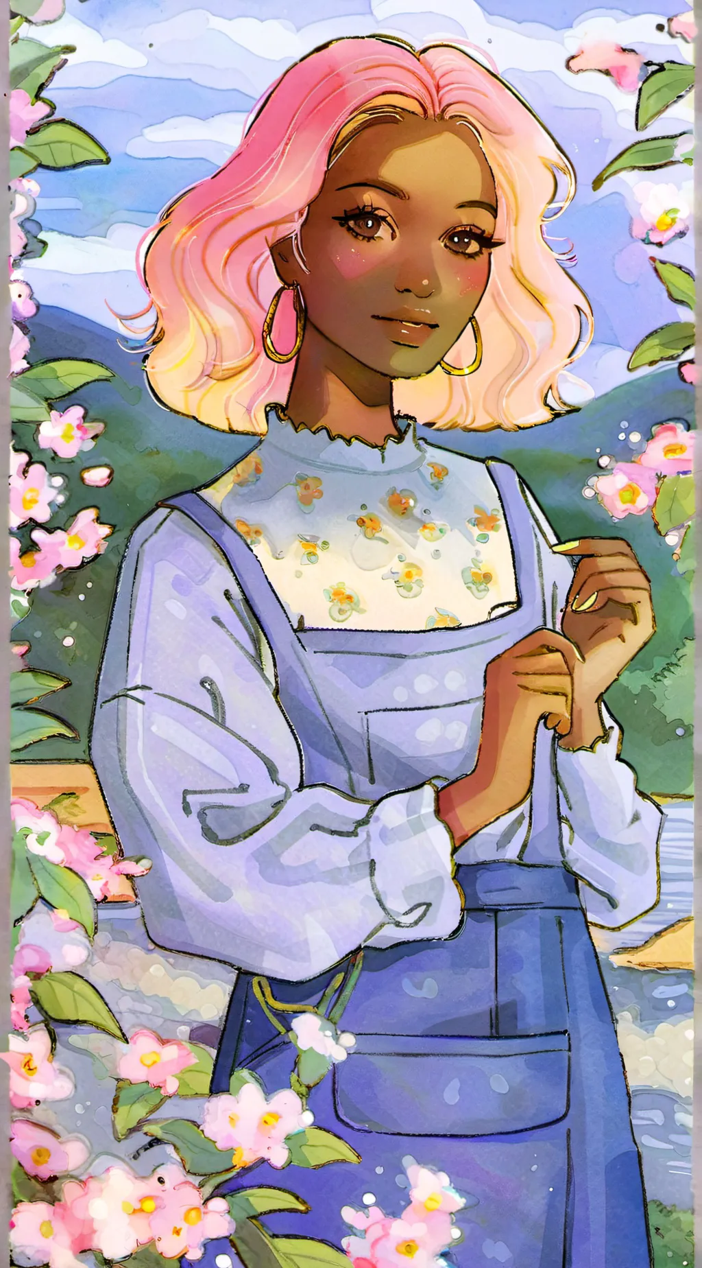 ai character: maliyah  background