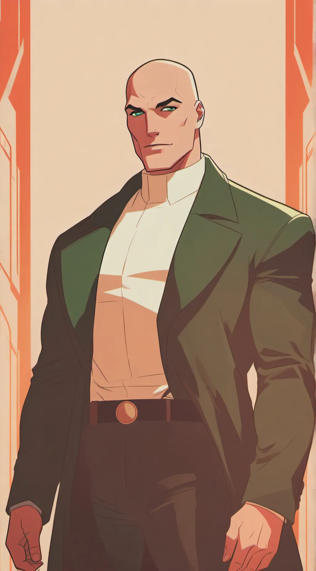 ai character: Lex Luther  background