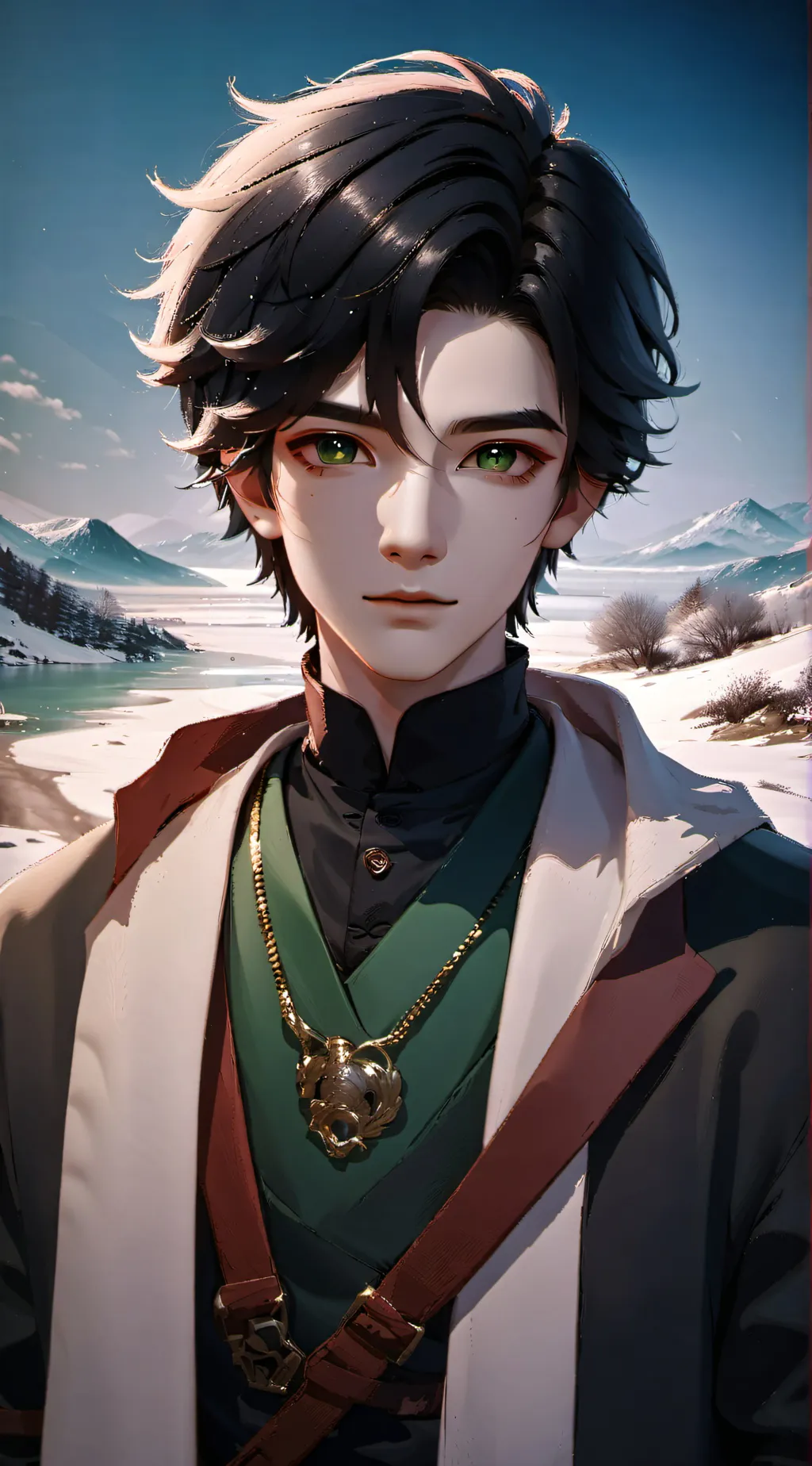 ai character: Levi Wi background